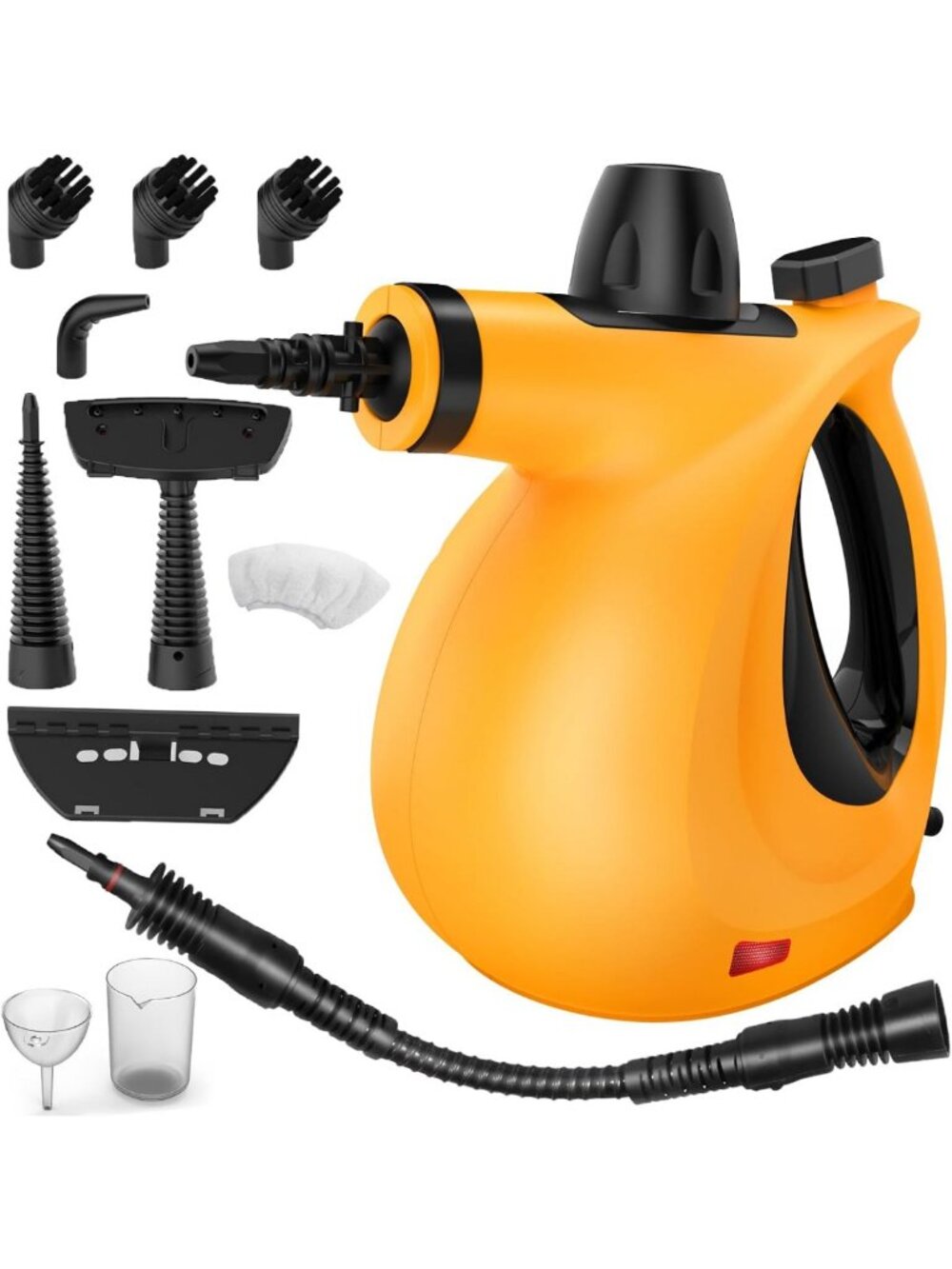 Multi-Purpose Handheld Steam Cleaner with 11 Accessories for Home Deep Cleaning